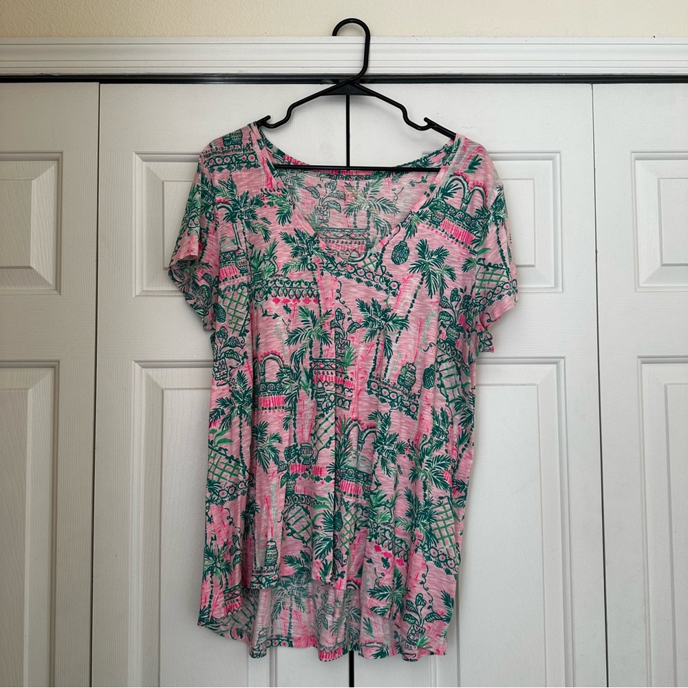 LILLY PULITZER T-SHIRT XL
